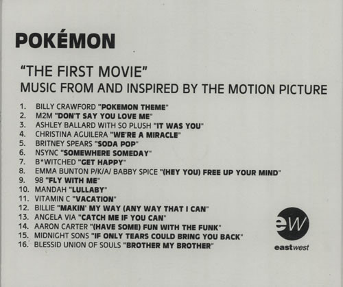 Pokémon: The First Movie (trilha sonora) - Pokemon - Álbum - VAGALUME