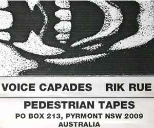 Rik Rue - Voice Capades album cover