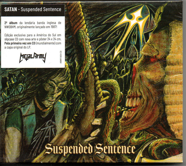 Satan – Suspended Sentence (2022, Slipcase, CD) - Discogs