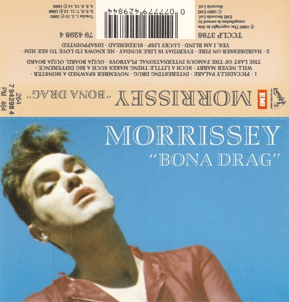 Morrissey – Bona Drag (1990, Cassette) - Discogs