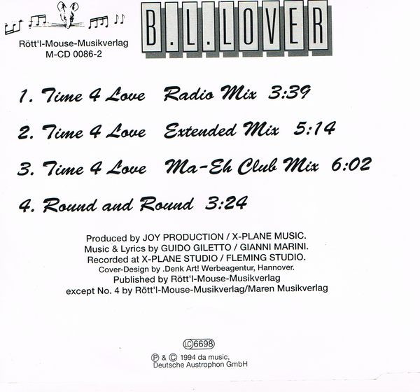 baixar álbum BL Lover - Time 4 Love