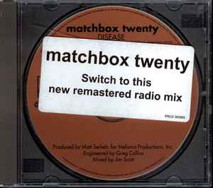 Matchbox Twenty - Disease album cover