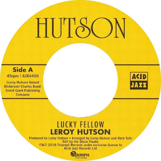 télécharger l'album Leroy Hutson - Lucky Fellow