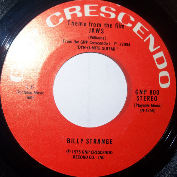 ladda ner album Billy Strange - Theme From The Film Jaws
