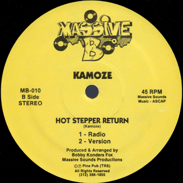 descargar álbum Kamoze - Hot Stepper Return