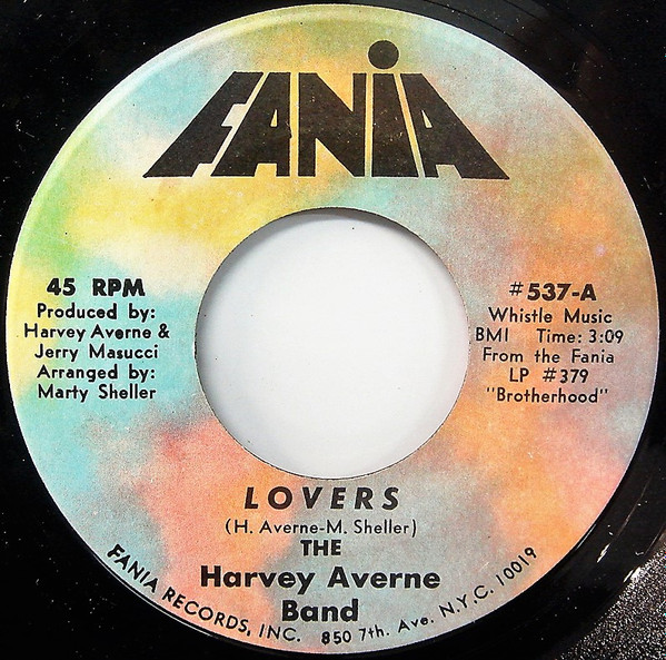 The Harvey Averne Band – Lovers / Love Never Stays The Same (1970 