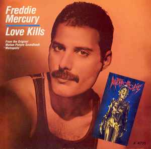 Freddie Mercury - Love Kills album cover
