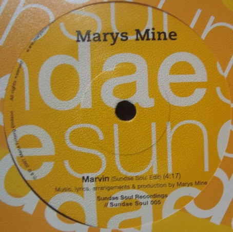 Marys Mine「Marvin」 6AM「Missing You」7インチ 洋楽 - inverime.com