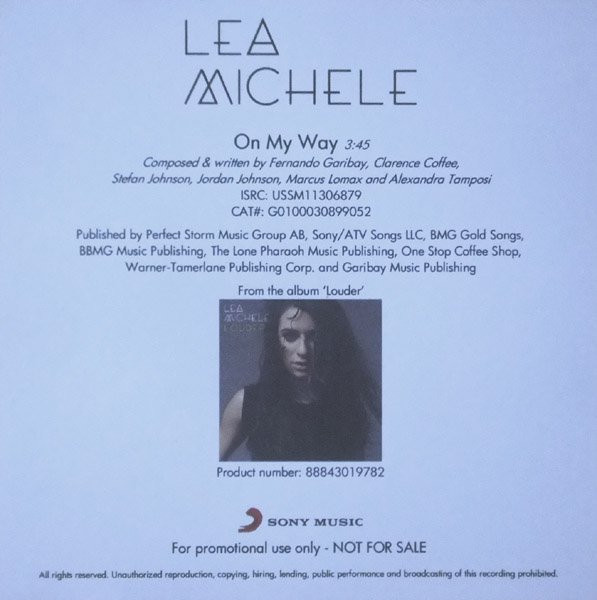 last ned album Lea Michele - On My Way