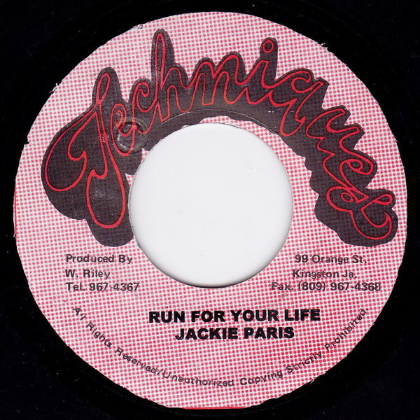 Jackie Paris – Run For Your Life (Vinyl) - Discogs