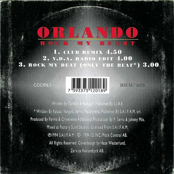 lataa albumi Orlando - Rock My Heart