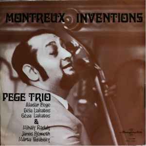 Pege Trio - Montreux Inventions album cover