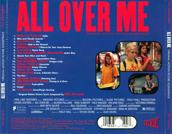 last ned album Various - All Over Me Original Motion Picture Soundtrack