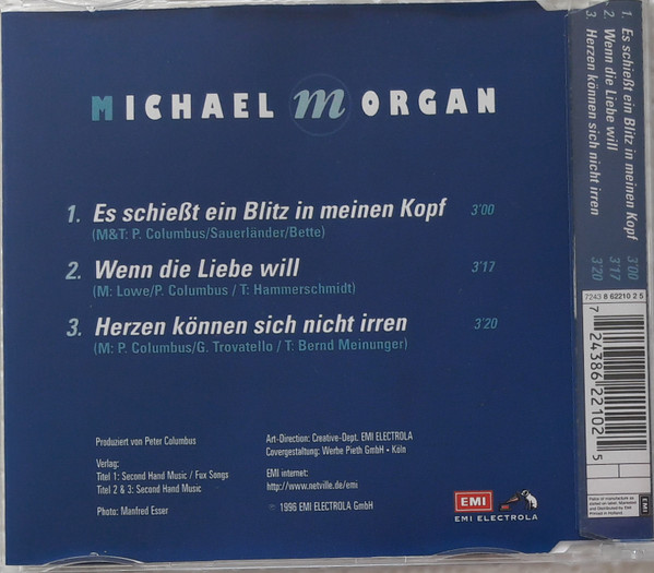 lataa albumi Michael Morgan - Es Schießt Ein Blitz In Meinen Kopf