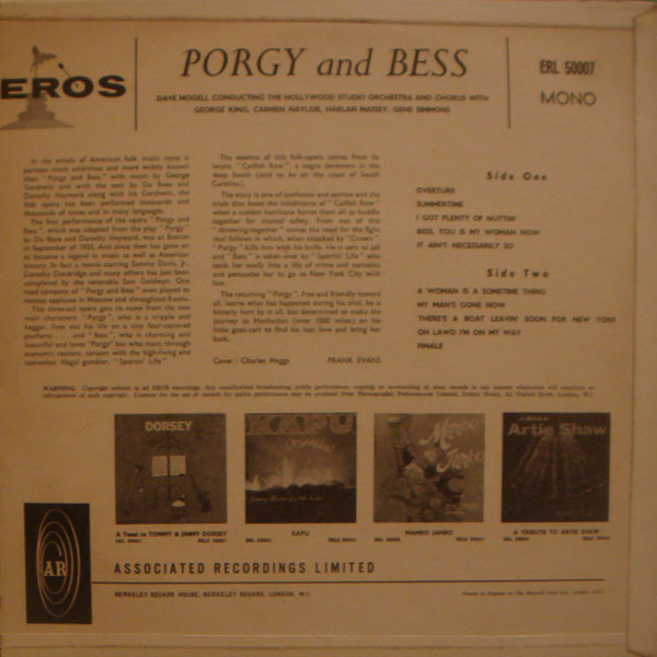 Album herunterladen The Hollywood Studio Orchestra And Chorus - Porgy And Bess