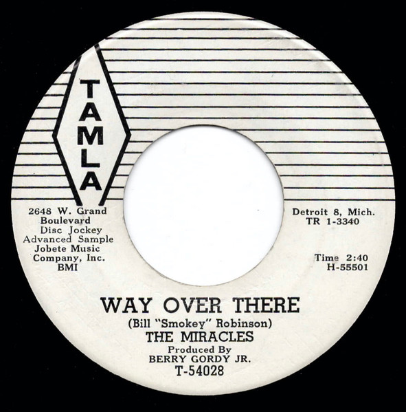 The Miracles – Way Over There / Depend On Me (1960, Vinyl) - Discogs