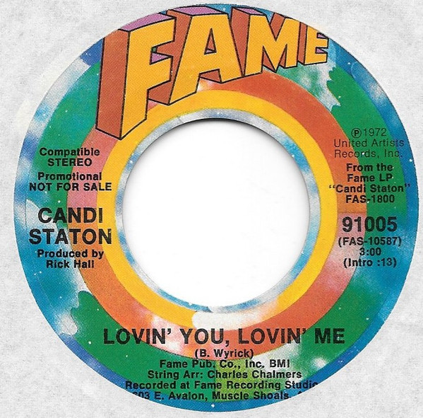 Candi Staton – Lovin' You, Lovin' Me (1972, Vinyl) - Discogs