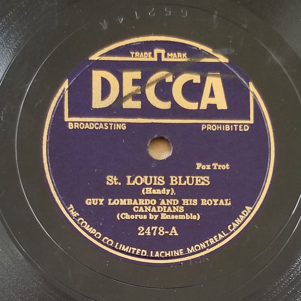 ladda ner album Guy Lombardo And His Royal Canadians - St Louis Blues Auld Lang Syne
