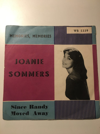Album herunterladen Joanie Sommers - Memories Memories Since Randy Moved Away