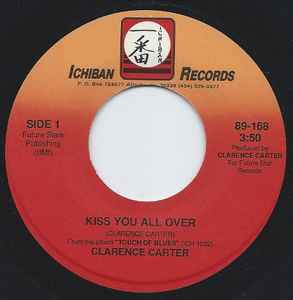 Clarence Carter - Kiss You All Over / Dance To The Blues album cover