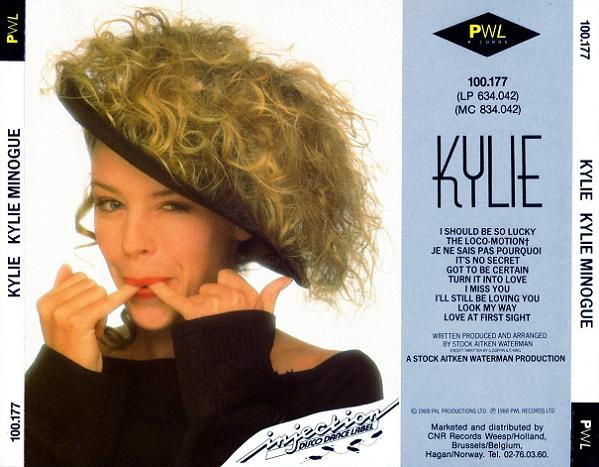 Kylie Minogue – Kylie (1988, CD) - Discogs