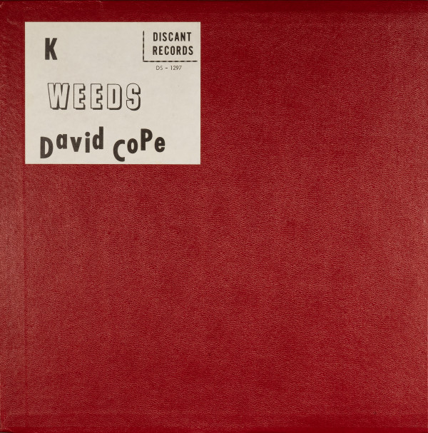 descargar álbum David Cope - K Weeds