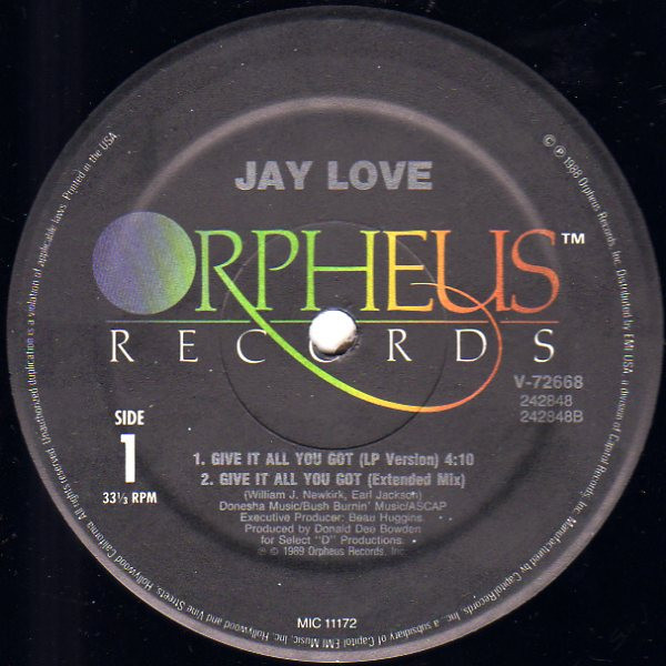 baixar álbum Jay Love - Give It All You Got
