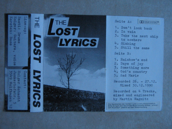 télécharger l'album Lost Lyrics - Lost Lyrics