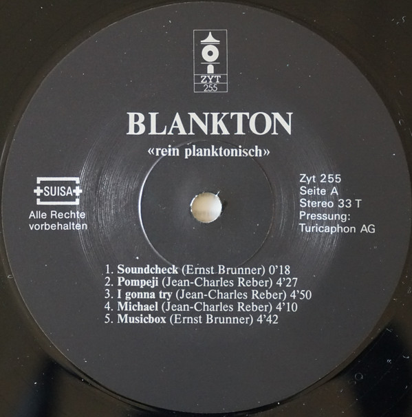 ladda ner album Blankton - Rein Planktonisch