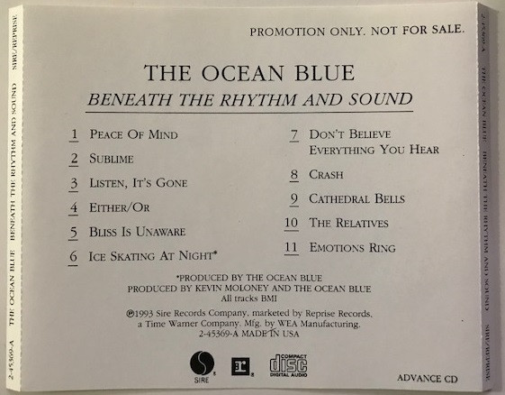 The Ocean Blue – Beneath The Rhythm And Sound (1993, CD) - Discogs