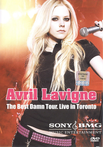 Avril Lavigne – The Best Damn Tour - Live In Toronto (DVD) - Discogs