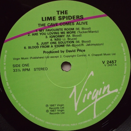lataa albumi The Lime Spiders - The Cave Comes Alive
