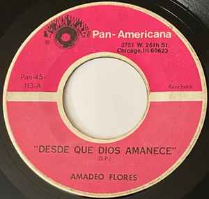 Amadeo Flores - Desde Que Dios Amanece album cover