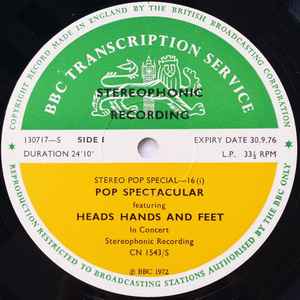 Heads Hands & Feet - Stereo Pop Special-16 album cover
