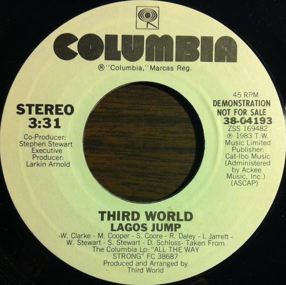 Third World – Lagos Jump (1984, Vinyl) - Discogs