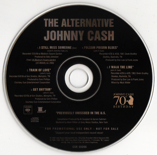 Album herunterladen Johnny Cash - The Alternative Johnny Cash