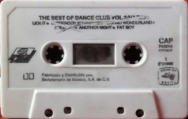 The Best Of Dance Club  (1995, Cassette) - Discogs
