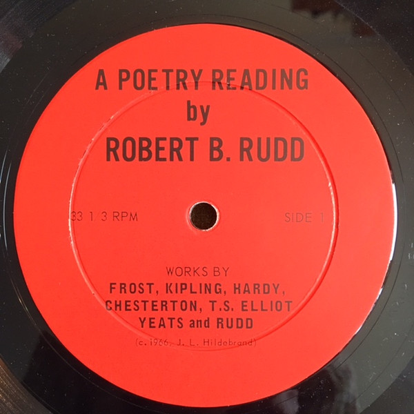 descargar álbum Robert Barnes Rudd - A Poetry Reading