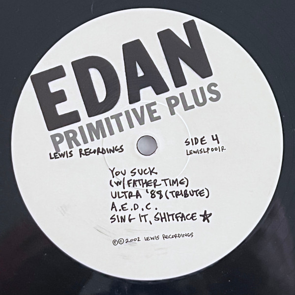 Edan - Primitive Plus | Lewis Recordings (LEWISLP001R) - 6