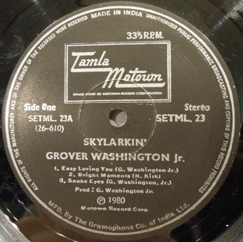 télécharger l'album Grover Washington, Jr - Skylarkin