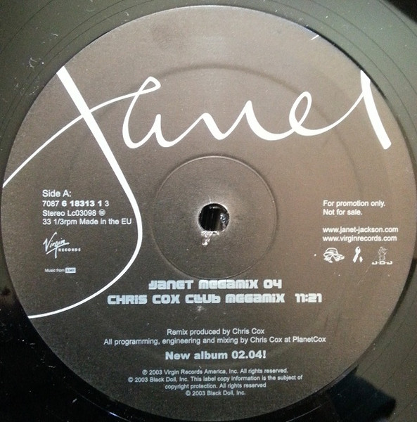 Janet – Janet Megamix 04 (2003, Vinyl) Discogs