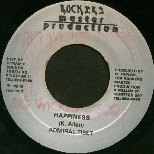 last ned album Admiral Tibet - Happiness