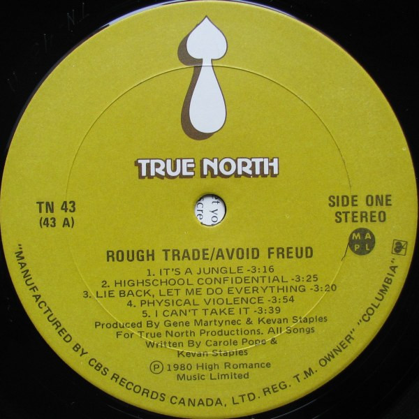 Rough Trade - Avoid Freud | True North (TN 43) - 3