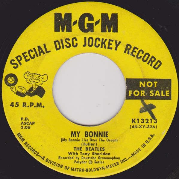 The Beatles With Tony Sheridan – My Bonnie (1964, Vinyl) - Discogs