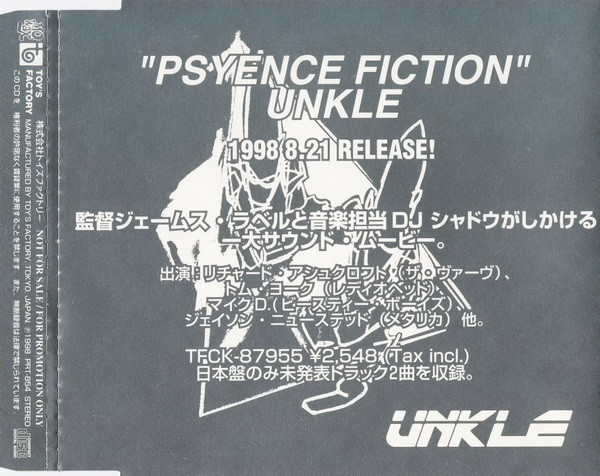 UNKLE – Psyence Fiction , CD   Discogs