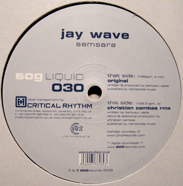 télécharger l'album Jay Wave - Samsara