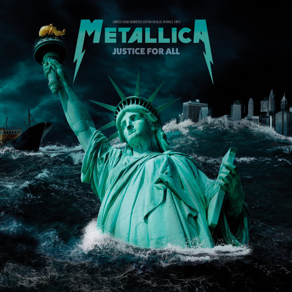 Metallica – Justice For All (2022, 2nd Edition, Blue marble semi