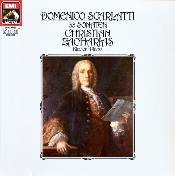 Christian Zacharias / Domenico Scarlatti – 33 Sonaten Vol. I (1991