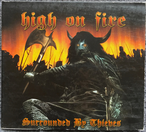 High On Fire – Surrounded By Thieves (2021, Blue [Sea] Cloudy 