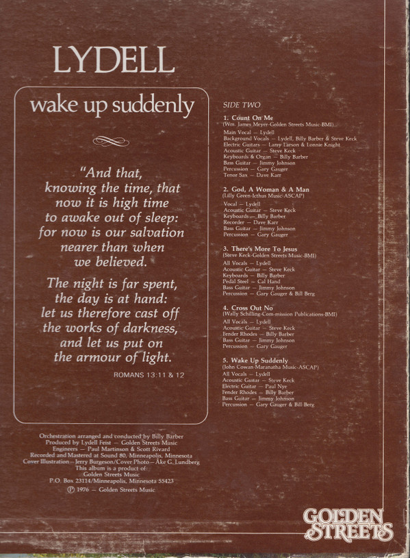 ladda ner album Lydell - Wake Up Suddenly
